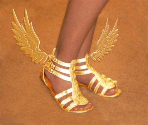 hermes wings sandals|winged sandals worn by Hermes.